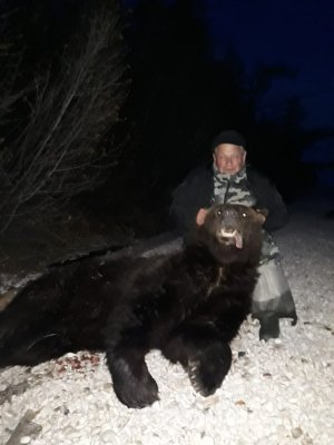 Охота на медведя на Байкале, весна 2022г.